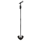 Ultimate Support LIVE-SB Стойка микрофонная прямая one-hand, цельная фигурная база, высота 113-188см, черная