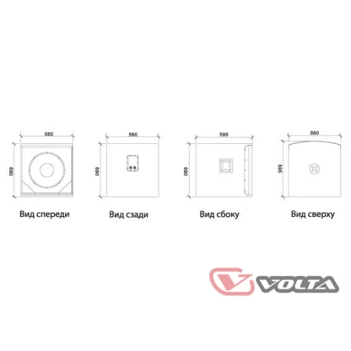 Volta MS-18A Активный сабвуфер, 700 Вт., 18"