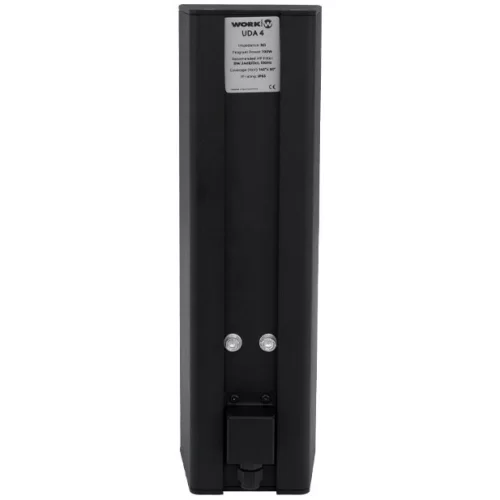 Work UDA 4 BL Всепогодная звуковая колонна, 100 Вт., 8 Ом, 4х2,75", IP65