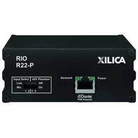 Xilica Rio R22-P Аудиоинтерфейс Dante, 2х2