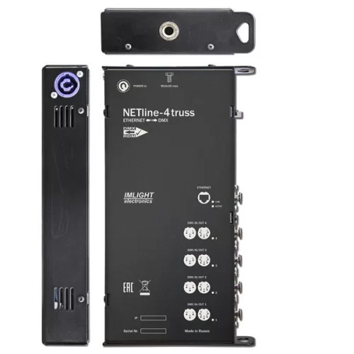 Имлайт NETLINE–4Truss (new) Преобразователь DMX-сигнала, sACN, ArtNet, DMX512, RDMNet, RDM