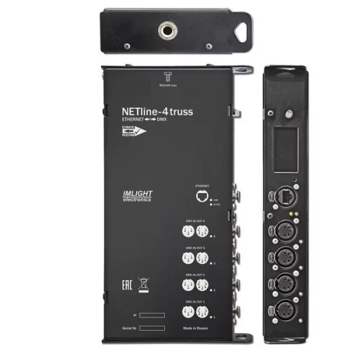 Имлайт NETLINE–4Truss-5pin (PoE) (new) Преобразователь DMX-сигнала, sACN, ArtNet, DMX512, RDMNet, RDM