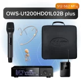 Октава OWS-U1200HD01L02B plus Радиосистема с головным, петличным и ручным микрофонами+кейс