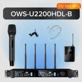 Октава OWS-U2200HD01L02-B Радиосистема с поясным и ручным передатчиками