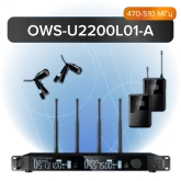 Октава OWS-U2200L01-A Радиосистема с 2-мя петличными микрофонами