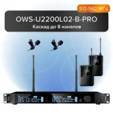 Октава OWS-U2200L02-B PRO Радиосистема с 2-мя петличными микрофонами